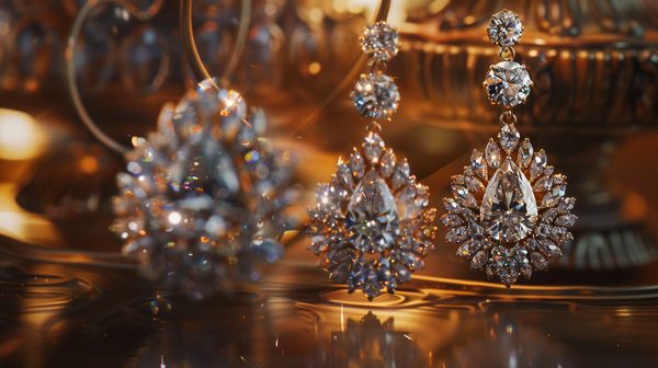 Bijoux en diamant : le point sur les boucles d'oreilles
